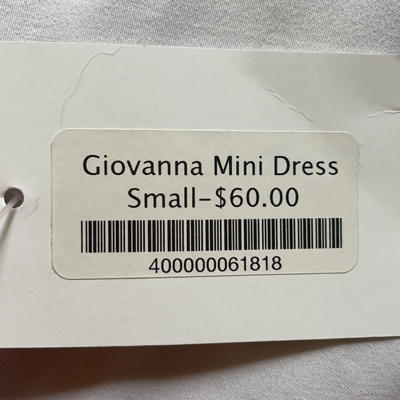 Sassy Red Mini Dress - Picture 4 of 4